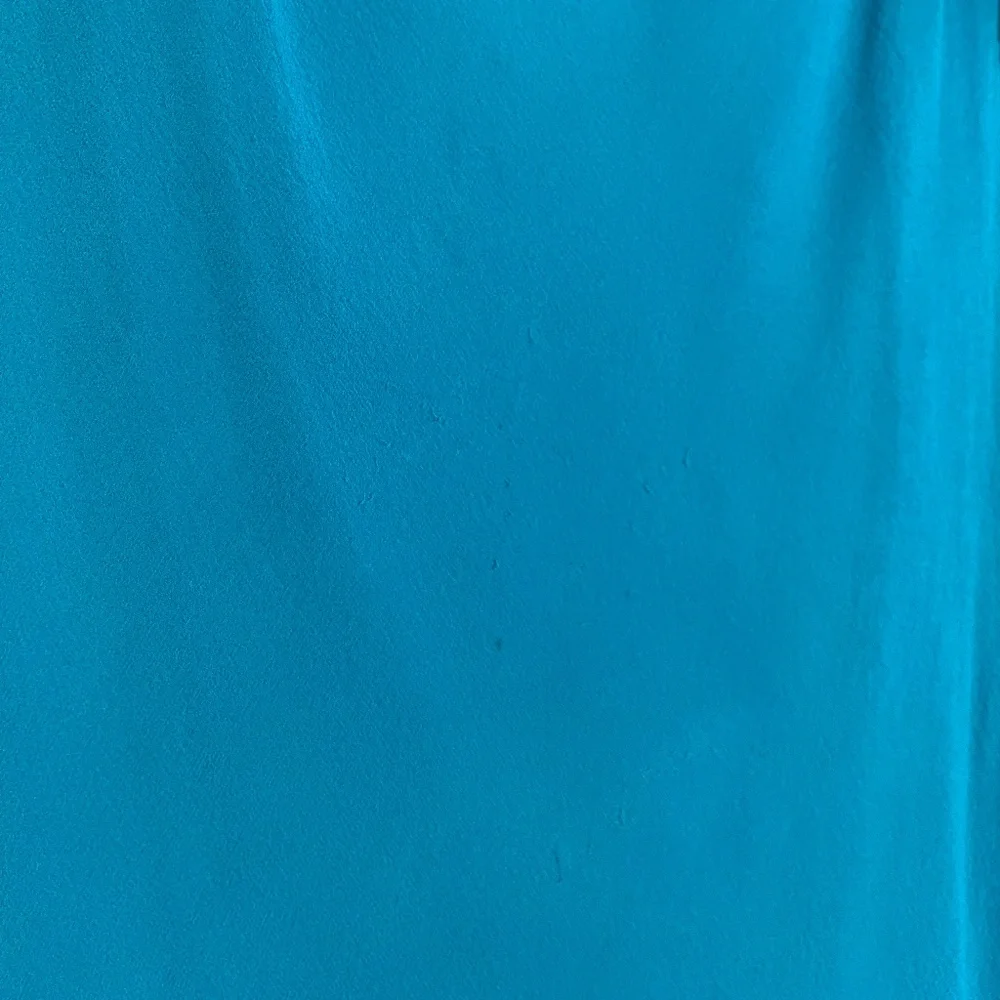 SPENSER JEREMY Gorgeous Teal Flutter Sleeve Cowl Neck 100% Silk Midi Dress Sz 6 - Picture 5 of 14